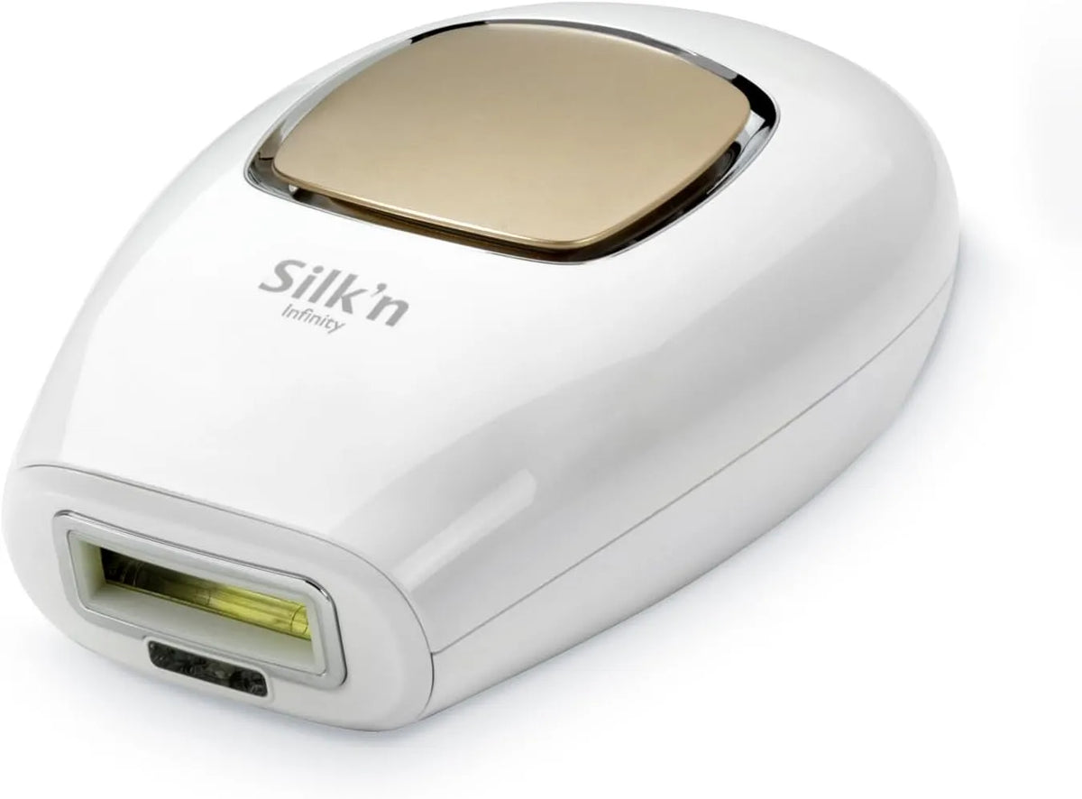 Dauerhafte Haarentfernung, Weiss, Silk'n Infinity Premium 500, 000 Lichtimpulse, IPL -eHPL Technologie 2 in 1