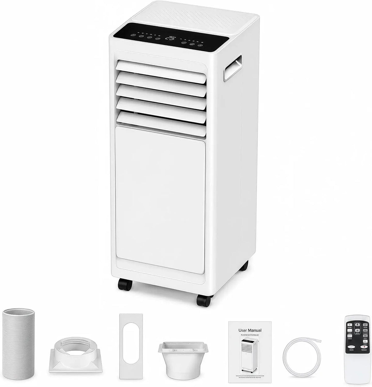 Klimaanlage, 1000 W, 301 m³/h, Timer, Wohnzimmergestaltung, 24 Stunden Timer