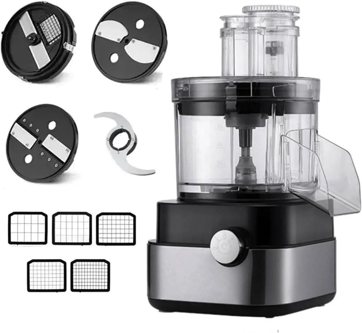 Küchenmaschine 5-in-1-Multifunktions-Elektro-Fleischwolf, 5 L