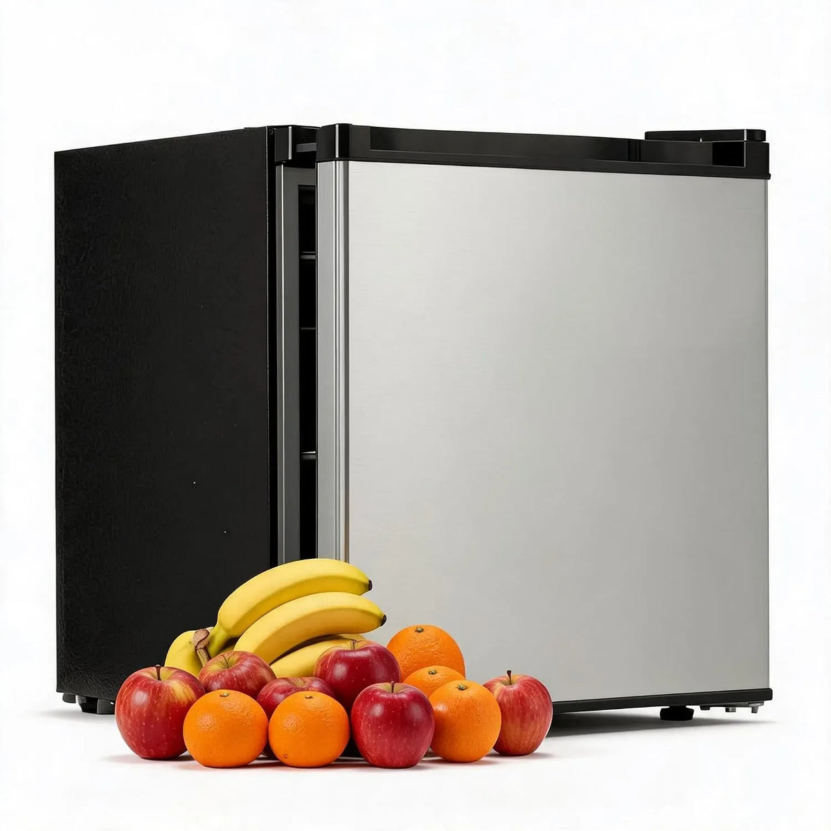 Kühlschrank, 6,3 L, Leiser, Gefrierfach, elektrisches Kühlgerät, & energiesparender Mini-Kühlschrank mit 6,3L Gefrierfach
