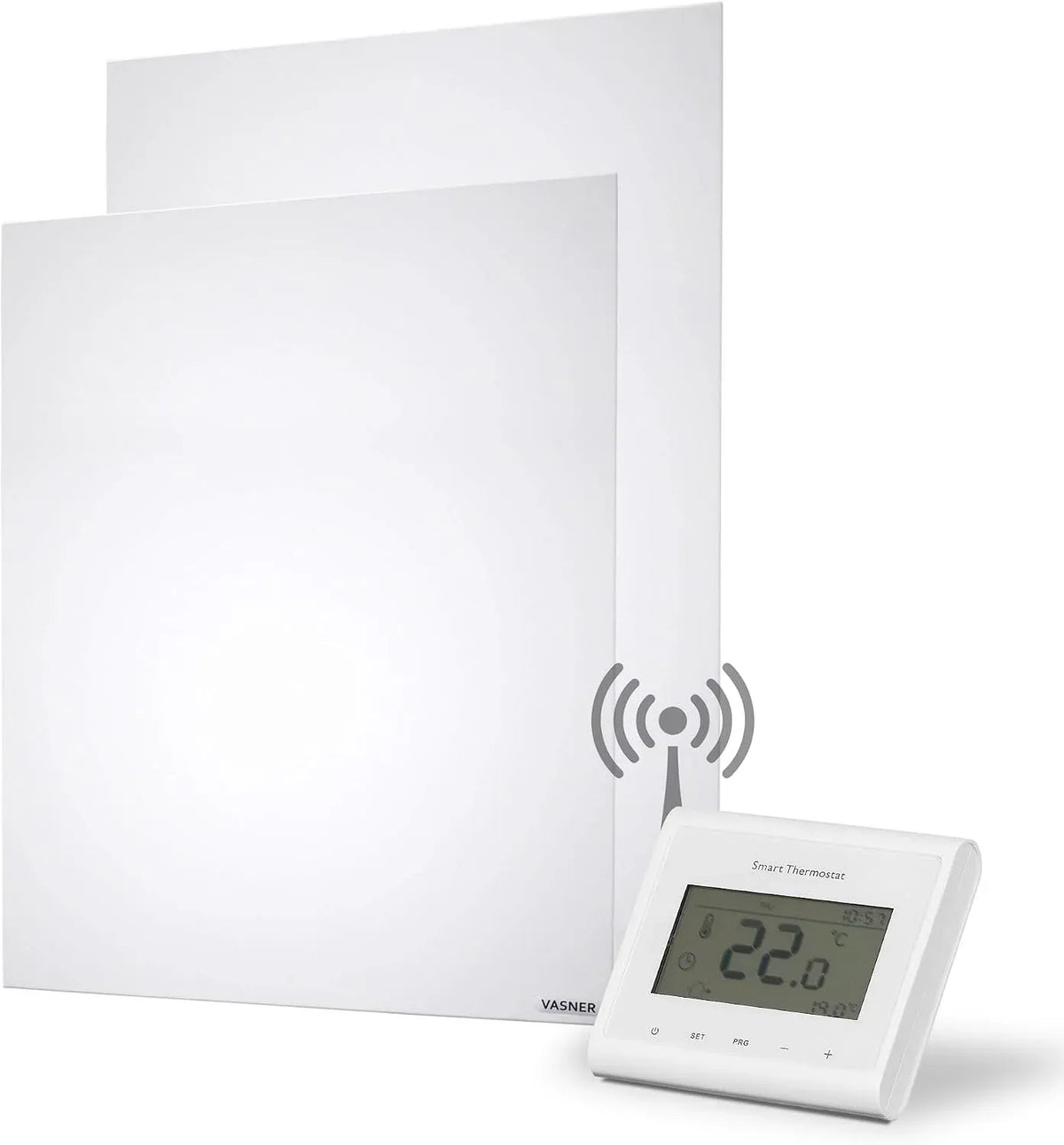 Elektroheizung, 1200 W, 900 W, VASNER, Thermostat, Konvi VE RX Hybrid Infrarotheizung Funk