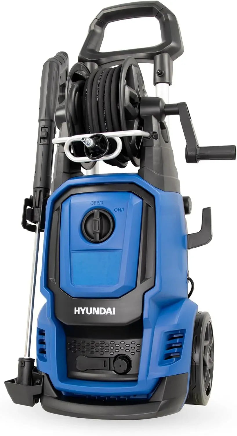 Hochdruckreiniger, 2000 W, HYUNDAI HPW2000CE 10m, Edelstahl, 160 bar, Edelstahl-Lanze mit Verstellbarer Düse, 450 l/h
