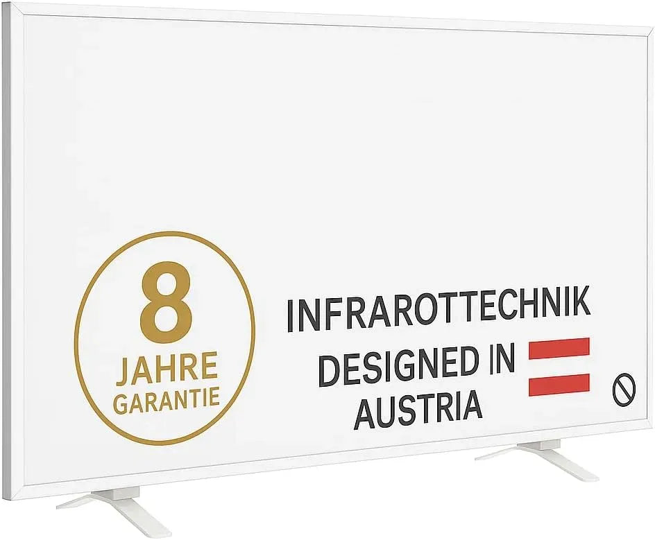 Infrarotheizung, Schreibtisch, 30x60 cm, 100 W, Wärmefunktion