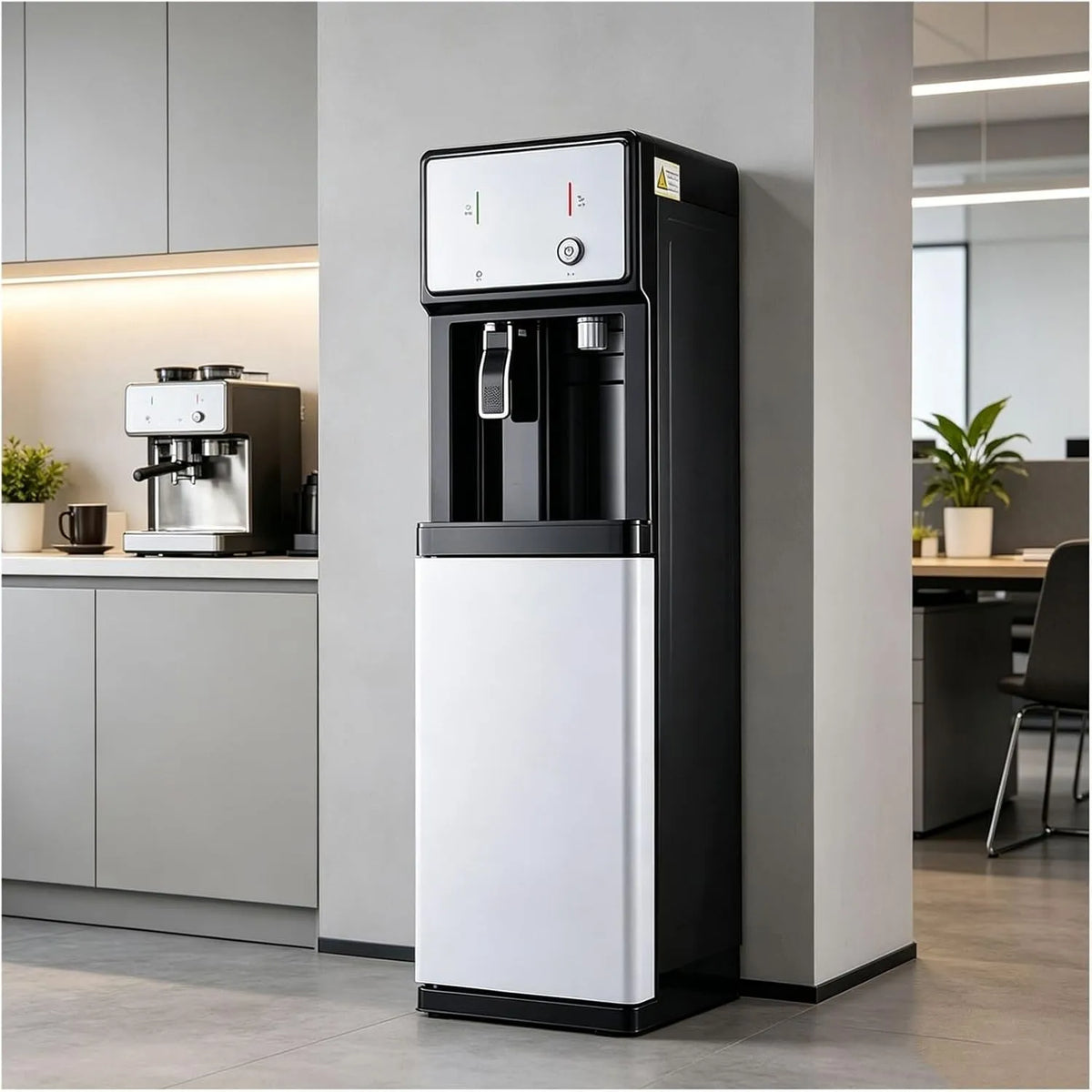 3-5-Sekunden-Sofortkochen Trinkbrunnen-Kühler, Wasserspender, Edelstahl, Wärmefunktion, für Zuhause, Wasserkühler-Spender