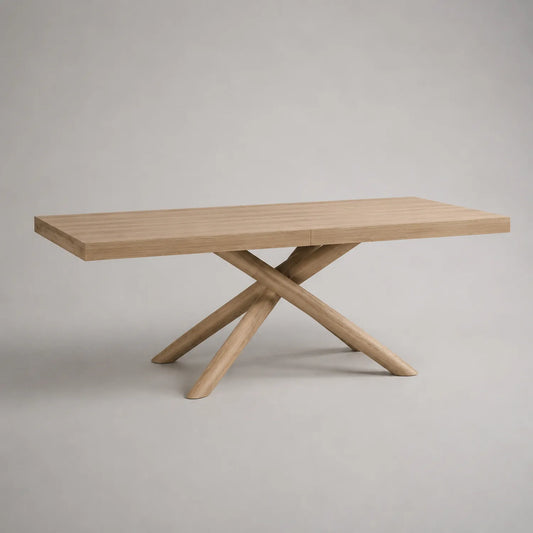 Holztisch Rechteck 200 cm Eiche