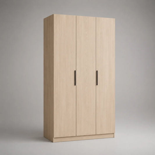 Holz-Drehtürenschrank Eiche 190x120x50 cm