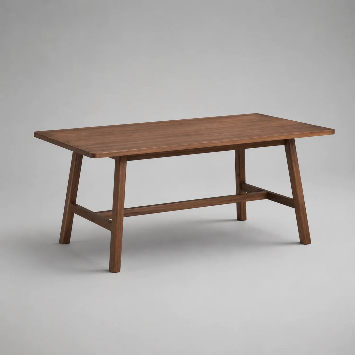 Esstisch Walnuss Massivholz Rechteckig 200x90x75cm