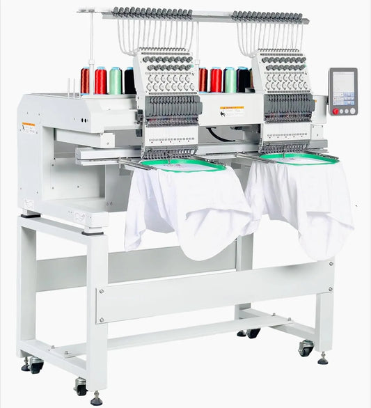 Stickmaschine, Stickautomat, gewerblich, für kommerzielle