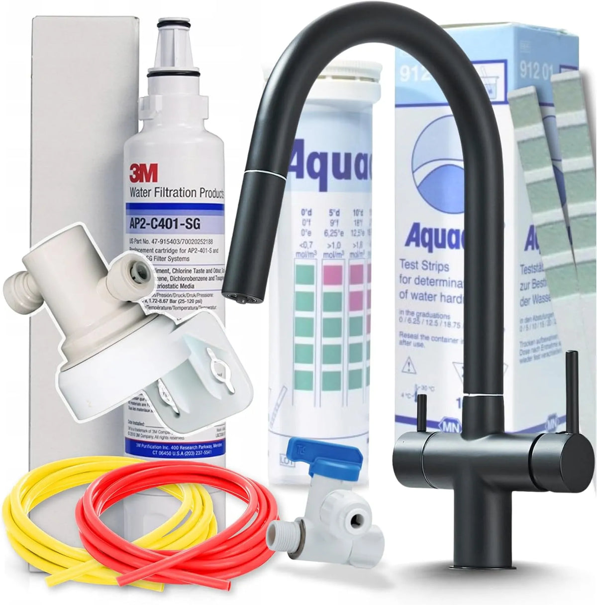 Küchenarmatur, Ari 3-Wege AP2-C405-SG, Spültischarmatur und Wasserhahn