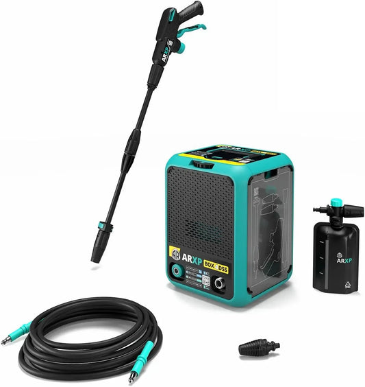 Hochdruckreiniger, 2500 W, ARXP BOX4 180DSS, Blaugrün/EIN Hauch von Paradies, 500 l/h