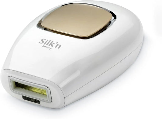 Dauerhafte Haarentfernung, Weiss, Silk'n Infinity Premium 500, 000 Lichtimpulse, IPL -eHPL Technologie 2 in 1