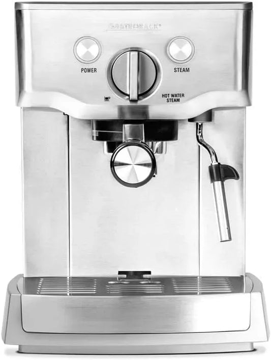 Espressomaschine, 1.5 L, Edelstahl, Grau, Gastroback 42709 Design Espresso Pro, 15 bar, 18/8 Edelstahl