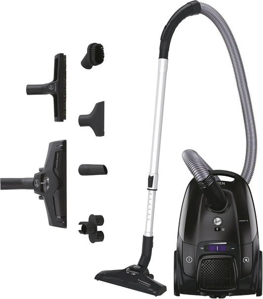 Hoover Staubsauger, leise, elektrisches Staubsauggerät, Telios leiser Boden-Staubsauger mit Beutel