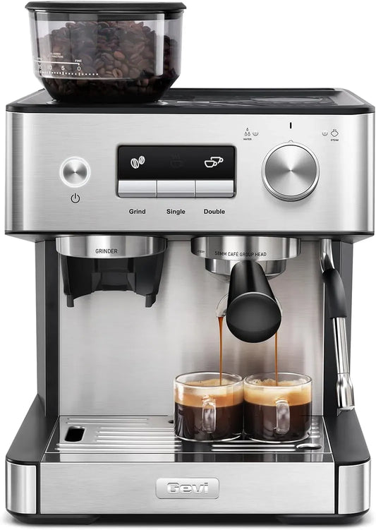 Espressomaschine, großer Wassertank, für Cappuccino