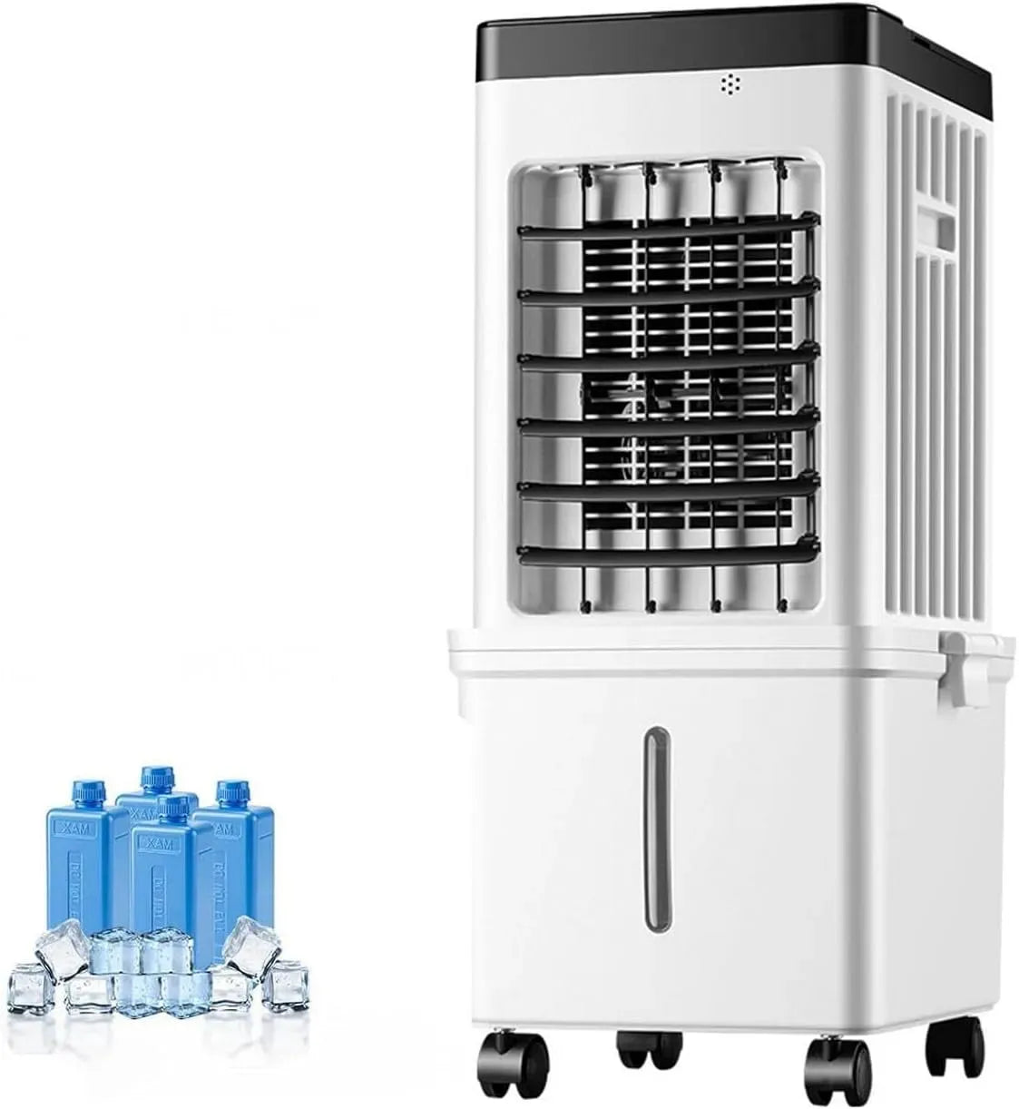 Klimaanlage 15-Liter-Wassertank, Transportrollen, großer Wassertank, Camping