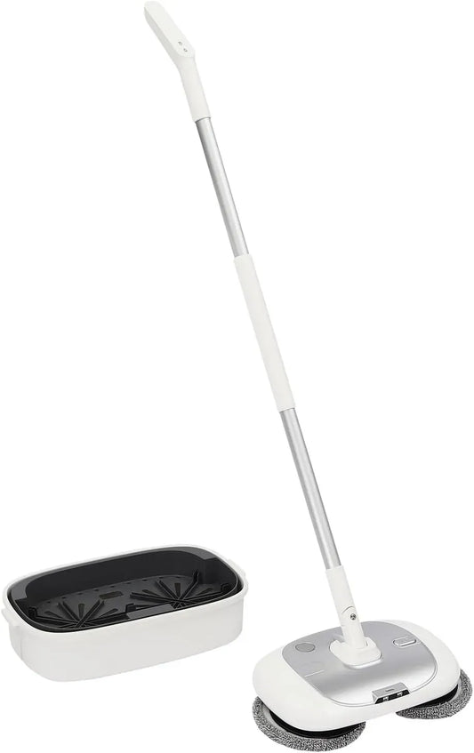 Wischmopp, 40 W, kabellos, Weiß, Kabellose