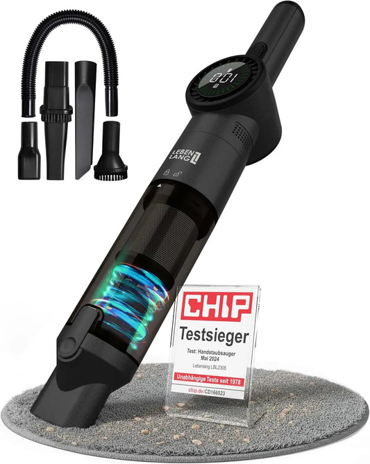 Staubsauger, LEBENLANG, Dual-Filter & Li-Ion & 17000PA