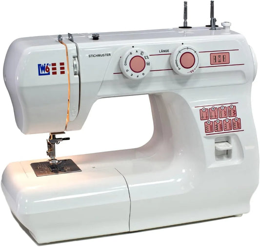 N 1615 Nähmaschine, elektrische Nähmaschine, 17 Programme, Weiß