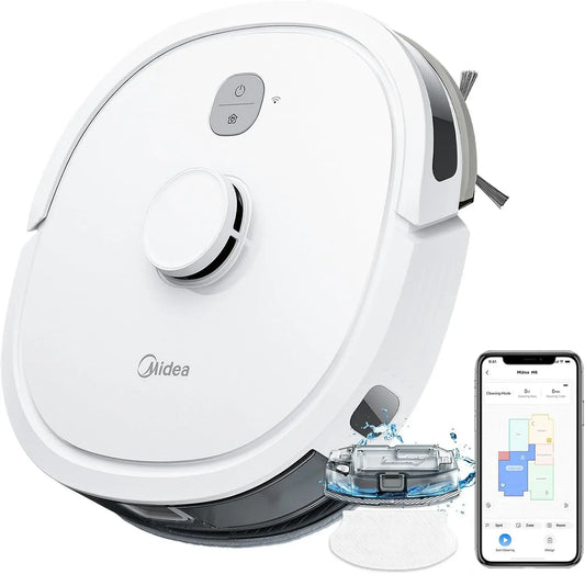 Saugroboter 140Min, App, Wischroboter 2000Pa, APP Steuerung