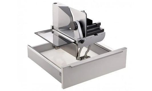 AES 72 Metall-Einbau-Allesschneider, Schneidemaschine für Lebensmittel, 1 Stück