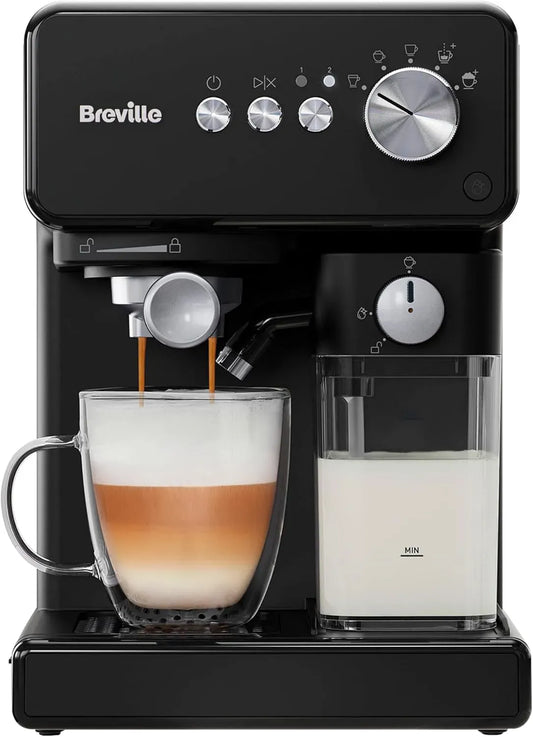 Espressomaschine, Touch-Bedienung, Kaffeemaschine für Espresso, Breville Prima Latte One-Touch Espressomaschine
