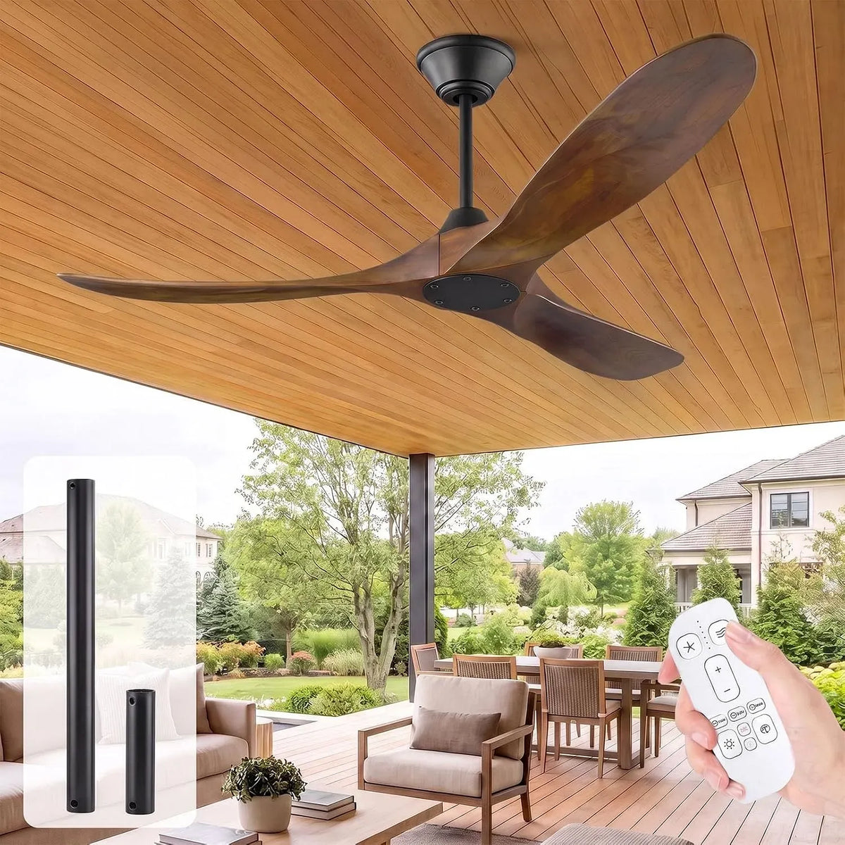 Ventilator, 106cm, Outdoor, Wohnzimmergestaltung, leise