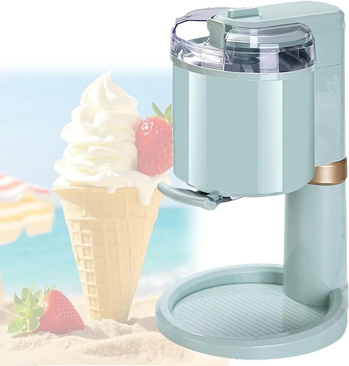 Frucht-Softeis-Maschine, Eiscreme-Maschine, 1 L, Restaurant, für Zu Hause