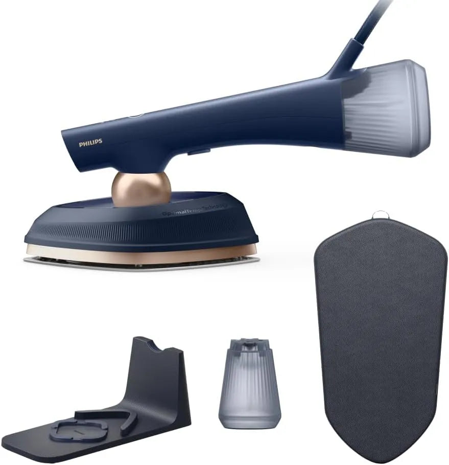 Philips 2in1 45g/min Bügeleisen, elektrisches Bügeleisen, 1800 W, 45 g, 300 ml, großer Wassertank, IPS-Panel, Dampf