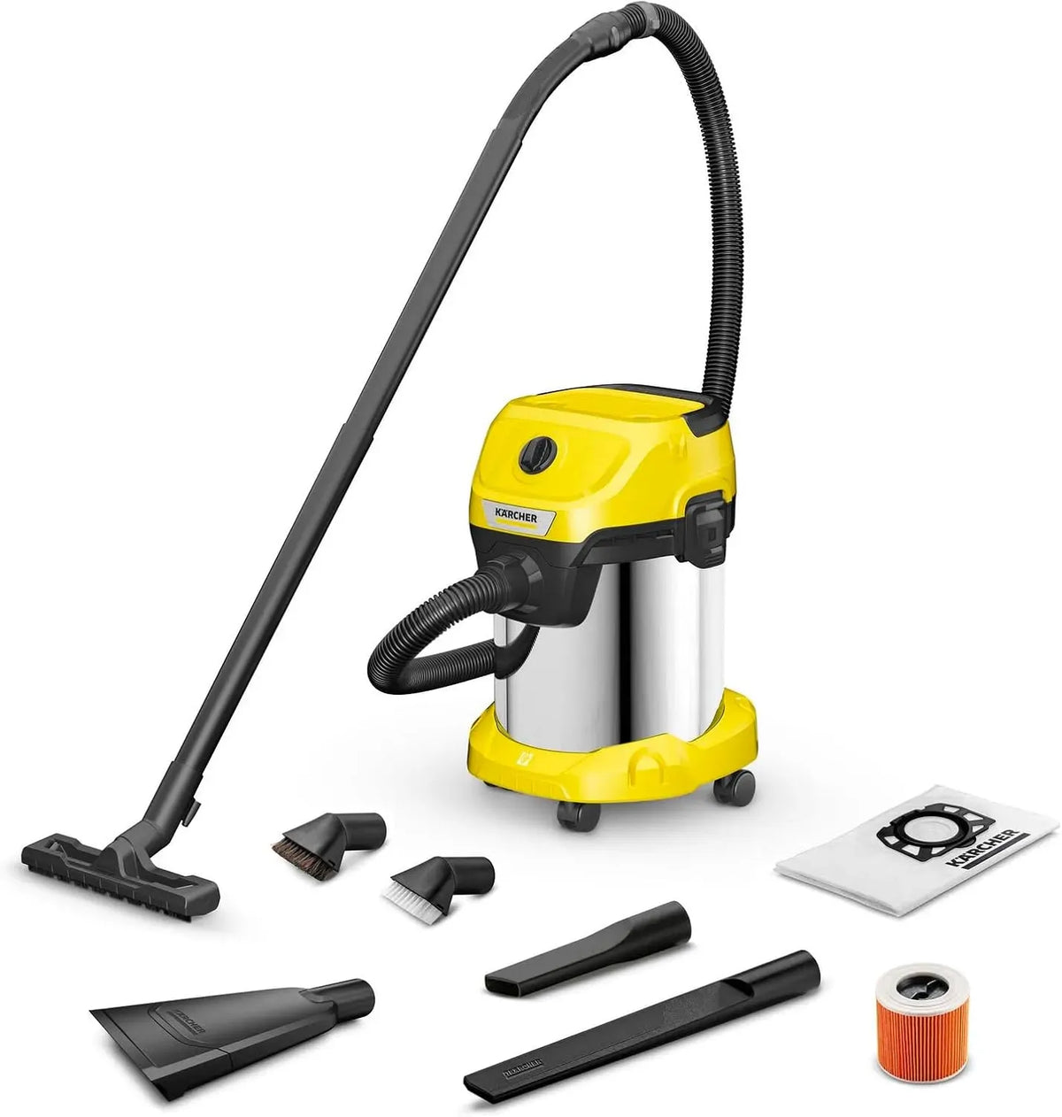 Kärcher WD 3 V-17/6/20 Trockensauger, 17 L, 1000 W