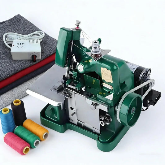 Hochgeschwindigkeits-Overlock-Nähmaschine, Hochleistungs-Overlockmaschine, elektrische Nähmaschine, 3000 Stiche, Industrie, gewerblich