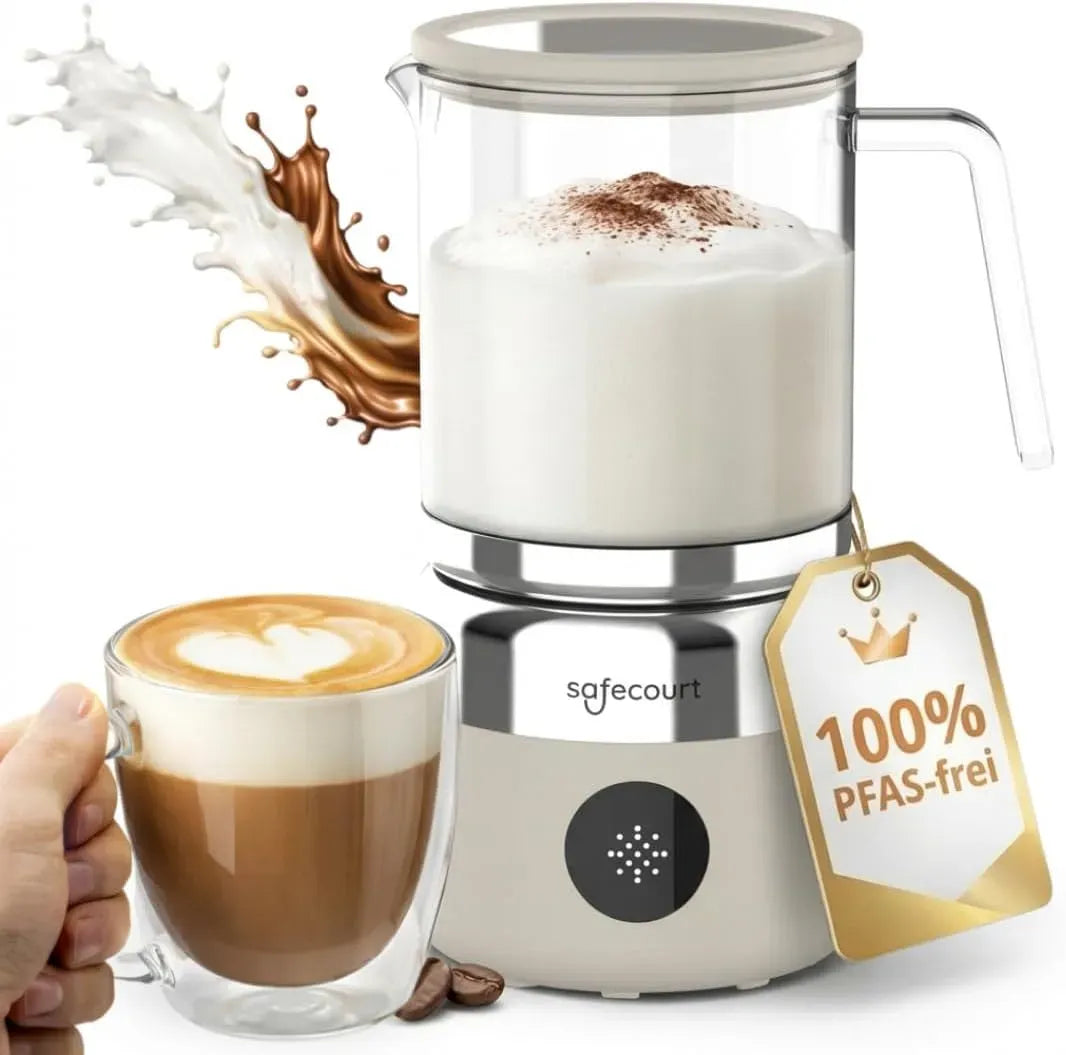 Geschirrspüler, Spülmaschine, Safecourt, 500ml Glasbehälter abnehmbar, Baristaqualität, 7 Funktionen