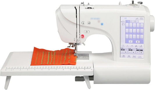 7-Zoll-Touchscreen-Display NäHmaschine, elektrische Nähmaschine, tragbar, Touch-Bedienung, für ModenäHen