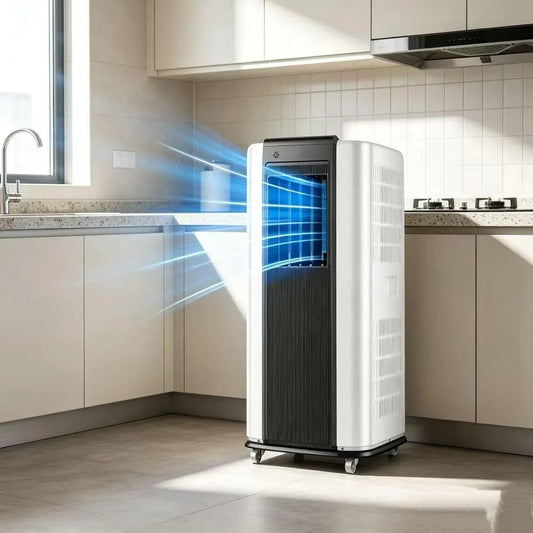 Klimaanlage, tragbar, Oszillation, leise, Klimagerät
