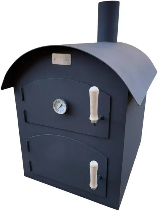 Elektrischer Pizzaofen, Ramster, Ofen zum Backen, Flammkuchenofen, Holzbackofen Pizzaofen Brotbackofen Flammkuchenofen 60x40