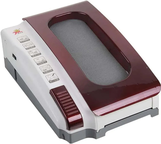 Sohlenreinigungsmaschine, Sensorschalter, elektrischer Schuhreiniger, Rot, für Hotels