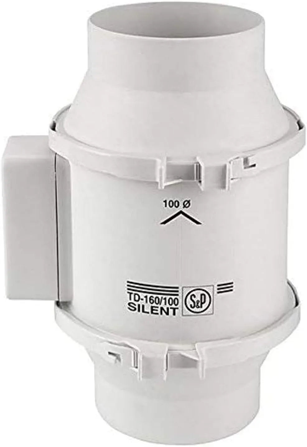 Ventilator TD 160, 160 m³/h, 100mm Anschluss / Rohrlüfter