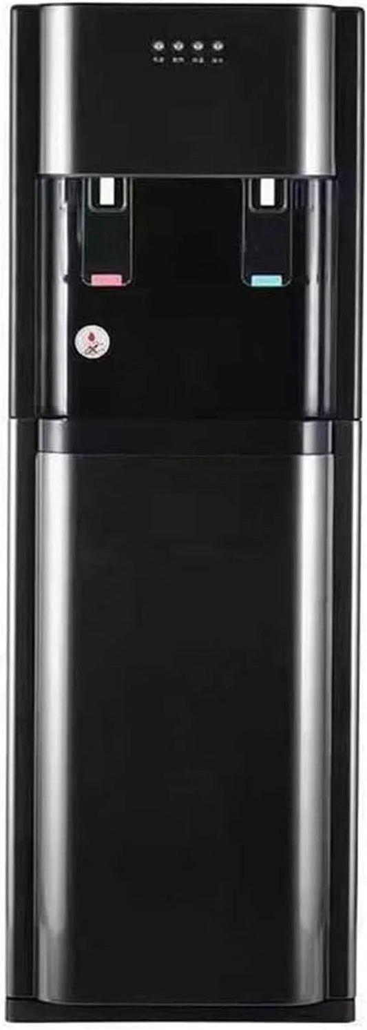 Wasserspender, Wasserkühler, 32x93.5x31cm, Schwarz, für heiße und kalte Wasserkühler Doppelfunktion ideal fü