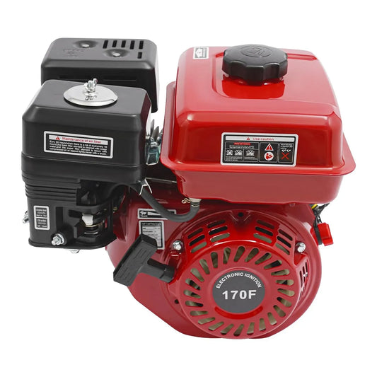 3600U/min Benzinmotor, 4 kW, 4K UHD, Benzinmotor 4 Takt Motor 4kW OHV Seilzugstarter