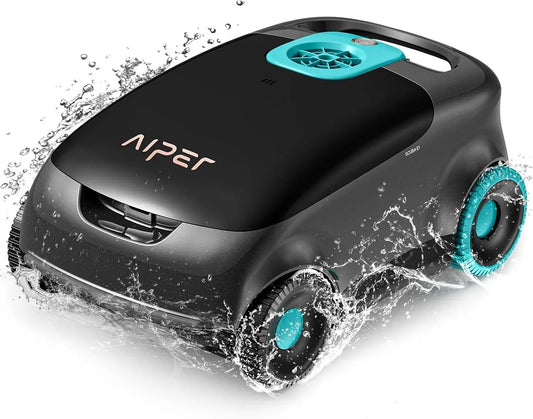 Poolroboter, Bodensauger, Akku, Poolreinigungsroboter, kabellos, für Pools bis zu 100㎡, AIPER