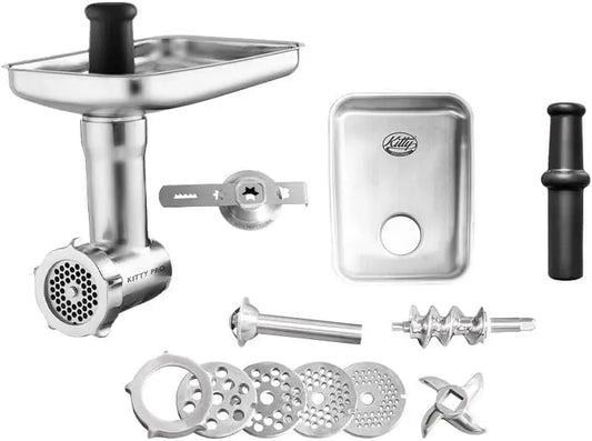 KitchenAid PRO 2 Fleischwolf, Messer, Gebäck, Edelstahl, für Fleisch und Gemüse