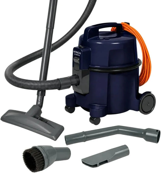 Staubsauger, Hitachi CV400, Zubehör und HEPA-Filter, PRO dunkelblau