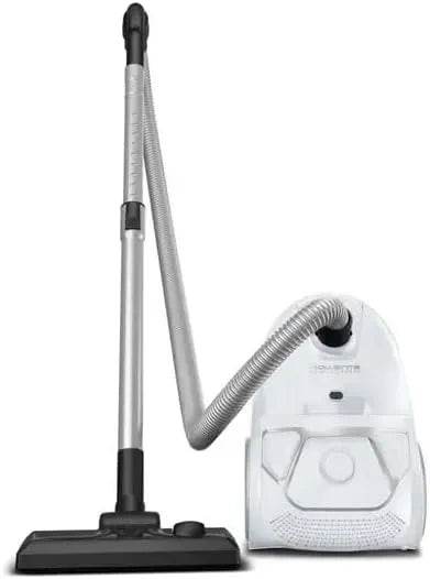 Rowenta RO3967EA Staubsauger, Weiß, elektrisches Staubsauggerät, Bodenstaubsauger für den Innenbereich