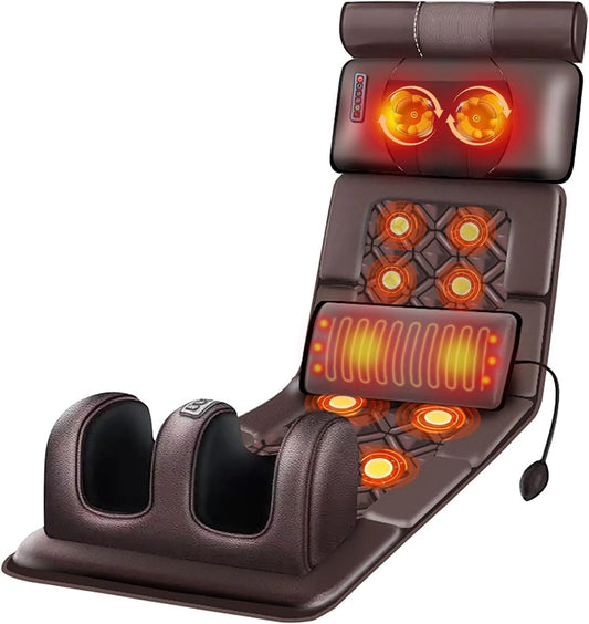 Massagematte, Heizung, 5 Modi, Wärmefunktion, für den Körper