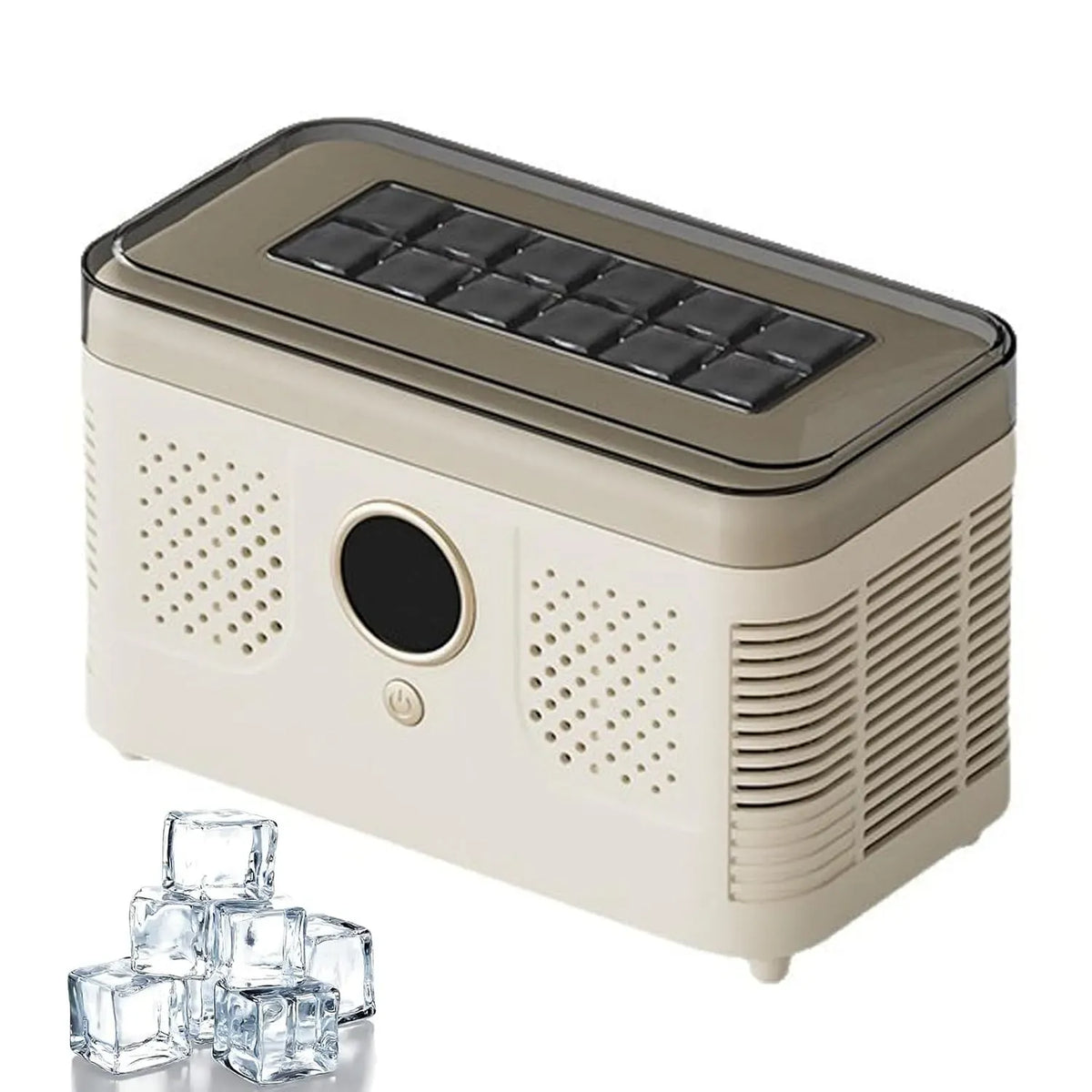 Eisbereiter, 12 W, tragbar, leise, Camping, für Zuhause