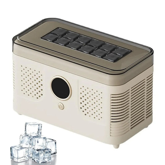 Eisbereiter, 12 W, tragbar, leise, Camping, für Zuhause