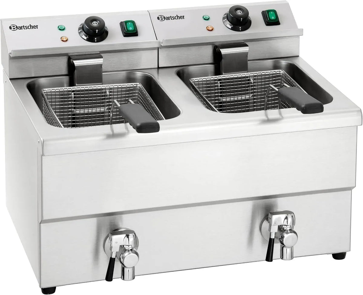 Doppel-Fritteuse, 8 L, Gastronomie, Bartscher