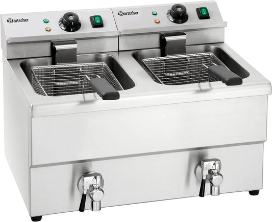 Doppel-Fritteuse, 8 L, Gastronomie, Bartscher