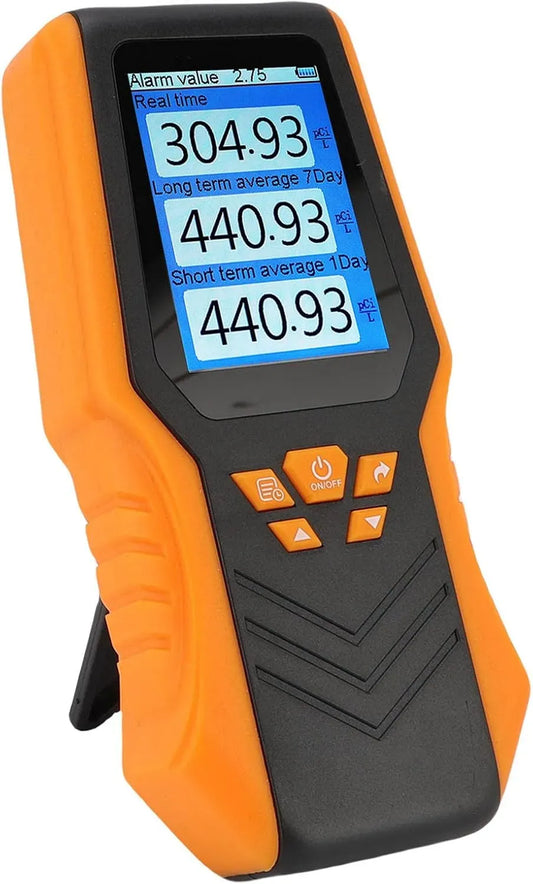 Radon-Detektor, tragbar, LCD-Display, für den Keller der Heimbüro-Schule